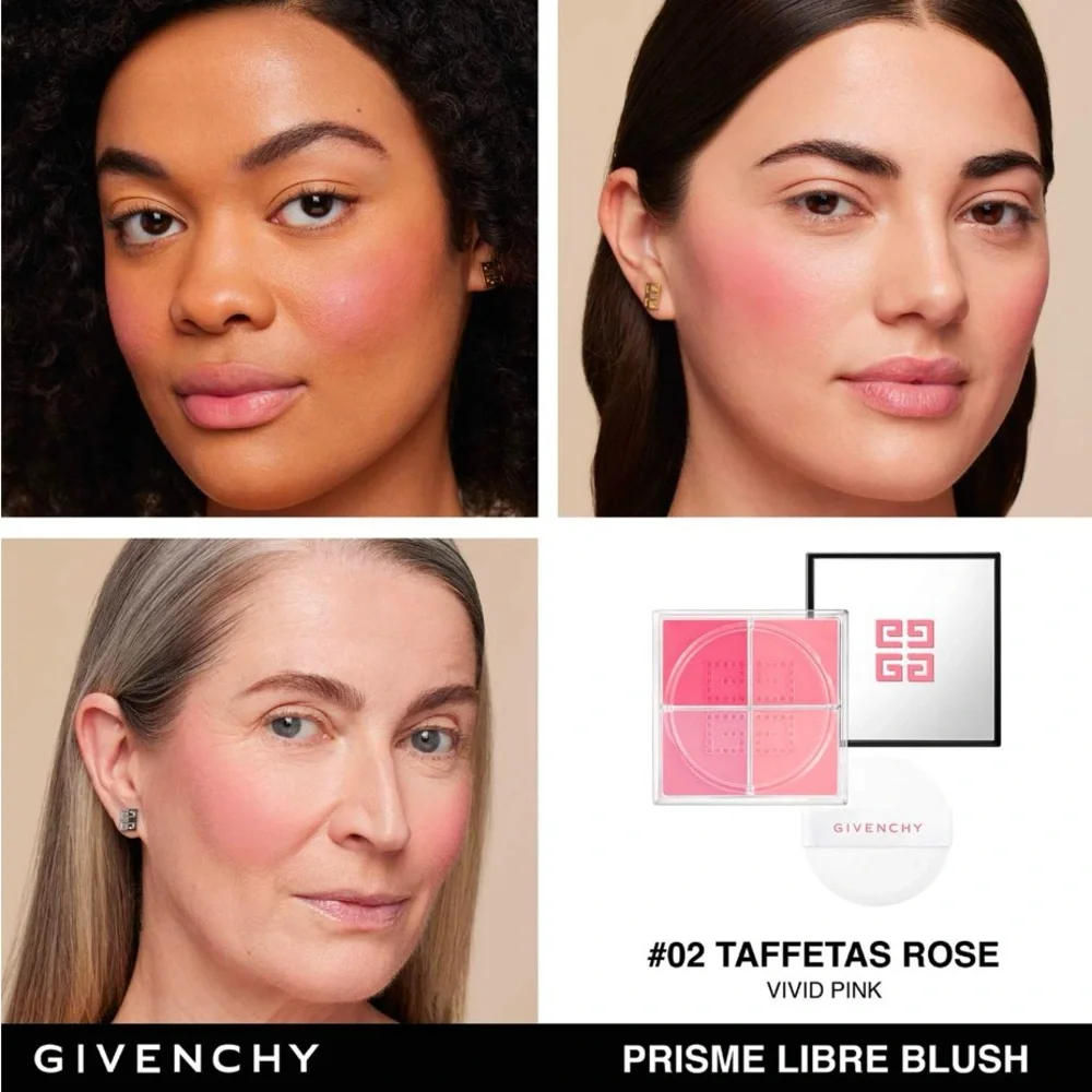 🌸 GIVENCHY The Prisme Libre Blush & Perfecto Mini Lip Balm Set - Picture 2 of 5